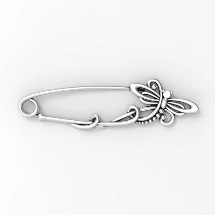 Брошь-булавка "Энергия жизни" СЧАСТЬЕ-Б-012