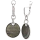 Серьги подвесные из серебра