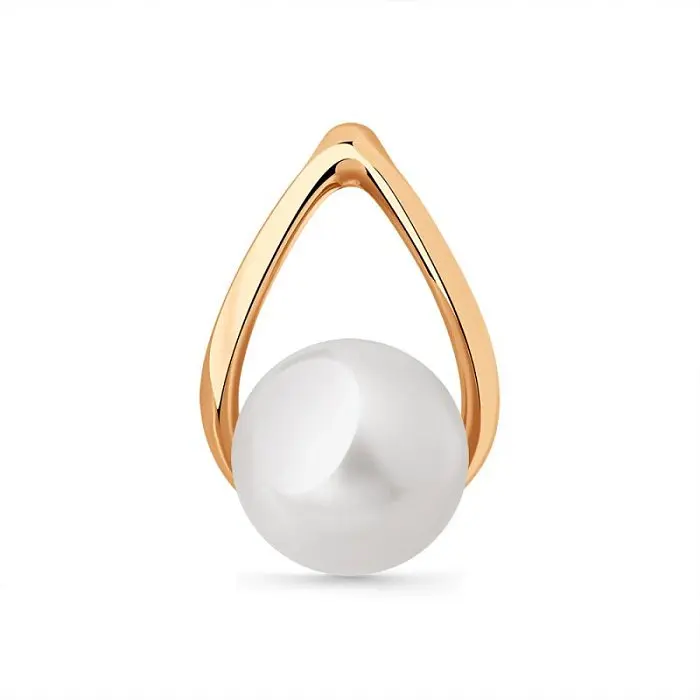 Подвеска бегунок из красного золота