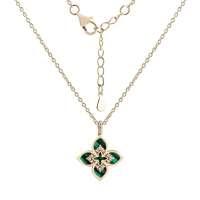 Цепь колье из позолоты