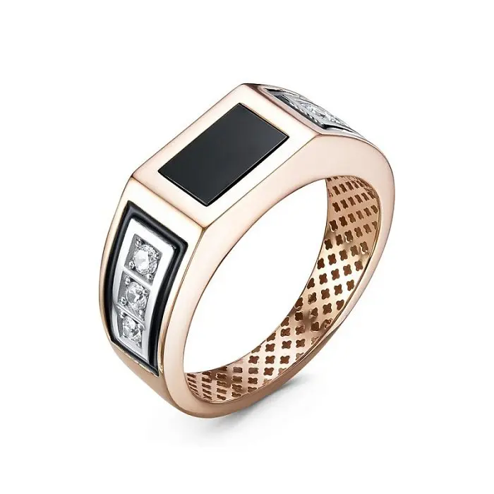 Печатка из красного золота