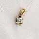 Подвеска декоративная из комбинированного золота