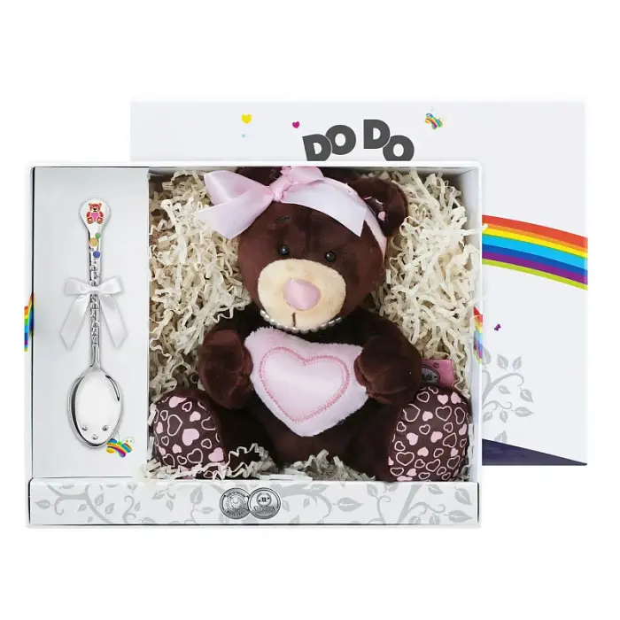 Набор д/малышей DODO "Медвежонок" (2 пр.) 1375НБ05807 вид 1