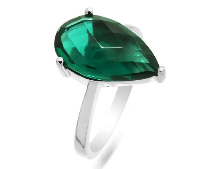 Кольцо декоративное из серебра