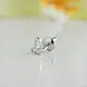 Серьги одиночные из серебра