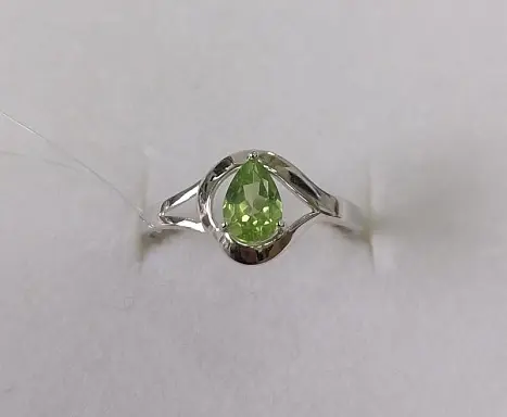 Кольцо декоративное из серебра