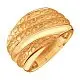 Кольцо декоративное из красного золота