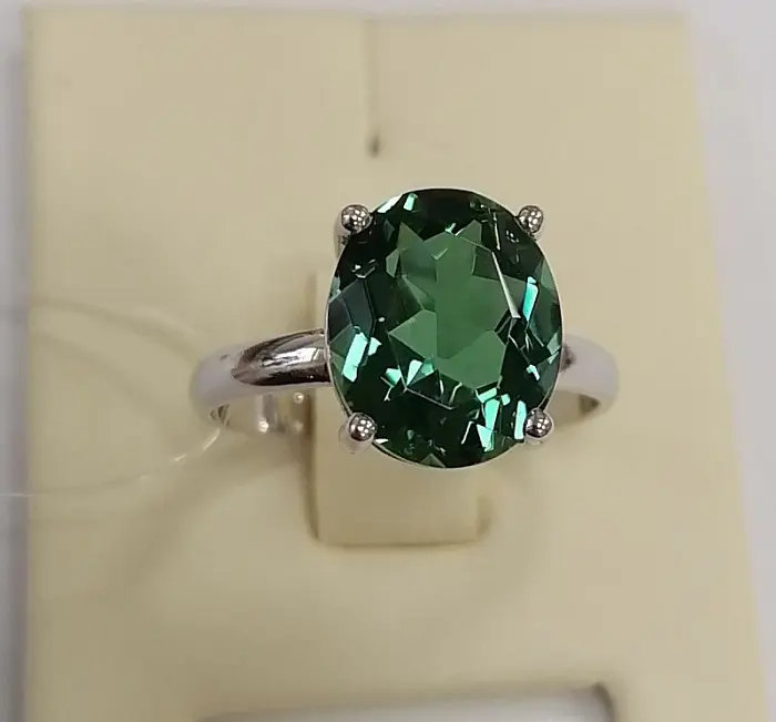 Кольцо декоративное из серебра