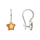 Серьги детские из серебра