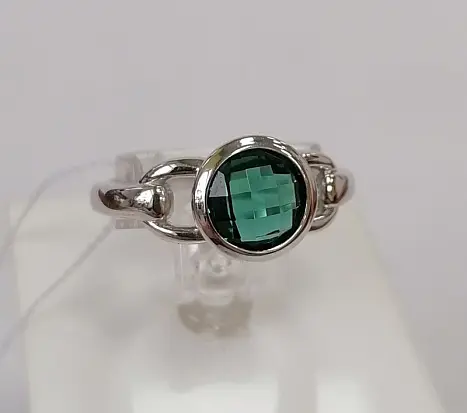 Кольцо декоративное из серебра