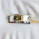 Кольцо обручальное из белого золота