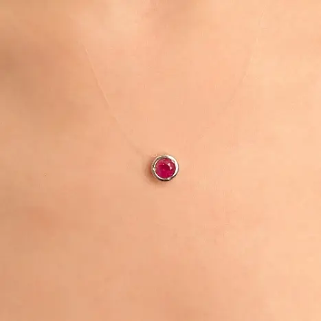 Цепь шнурок из серебра