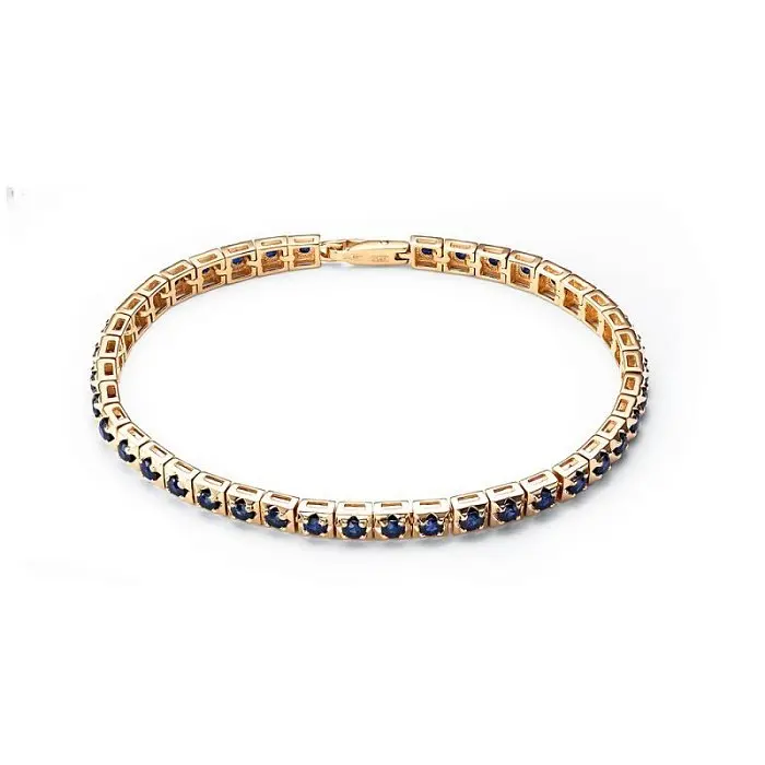 Браслет декоративный из красного золота