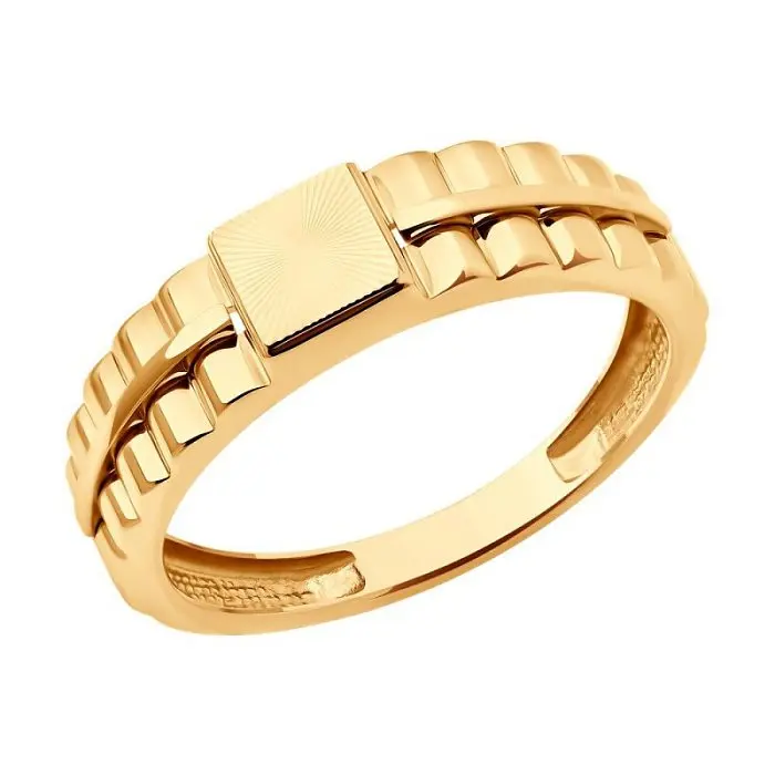 Печатка из красного золота