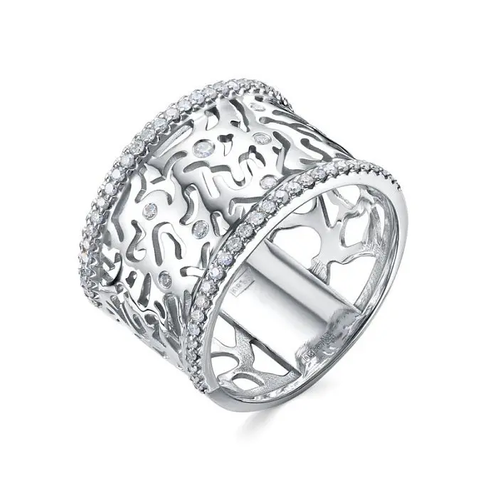 Кольцо декоративное из желтого золота