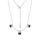 Цепь колье из серебра