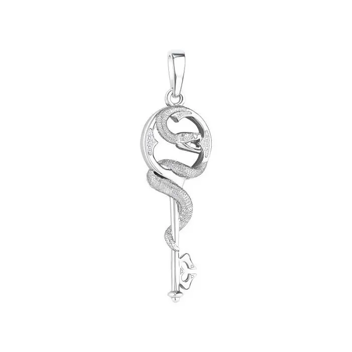 Подвеска декоративная из серебра вид 1