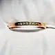 Кольцо обручальное из красного золота
