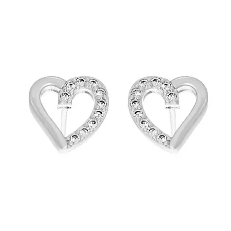 Серьги пуссеты из серебра