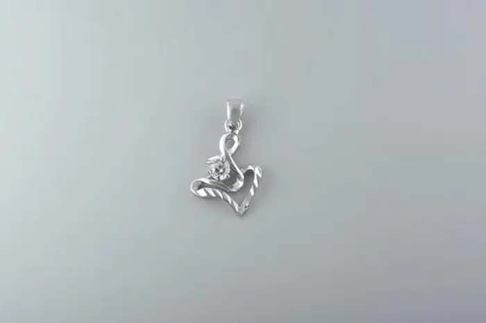 Подвеска декоративная из серебра