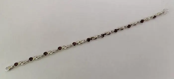 Браслет декоративный из серебра