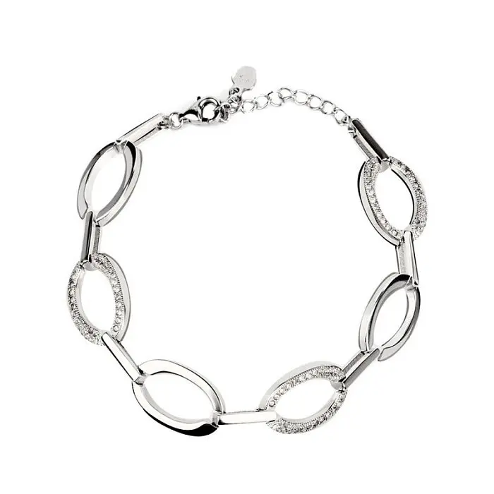 Браслет декоративный из серебра