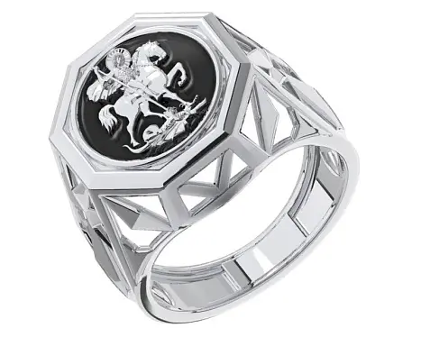 Печатка из серебра