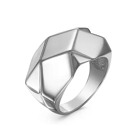 Кольцо декоративное из серебра