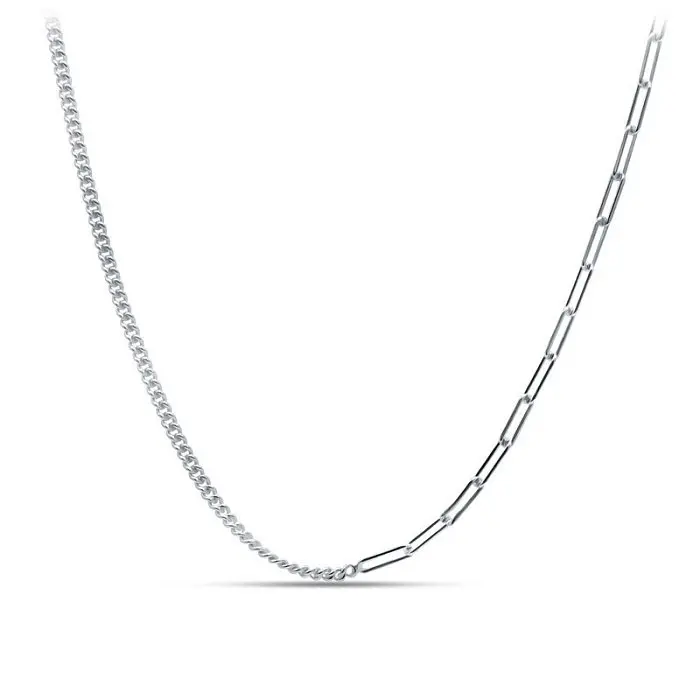 Цепь колье из серебра