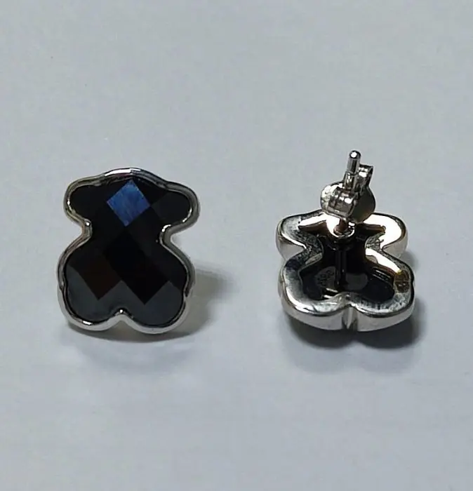 Серьги пуссеты из серебра