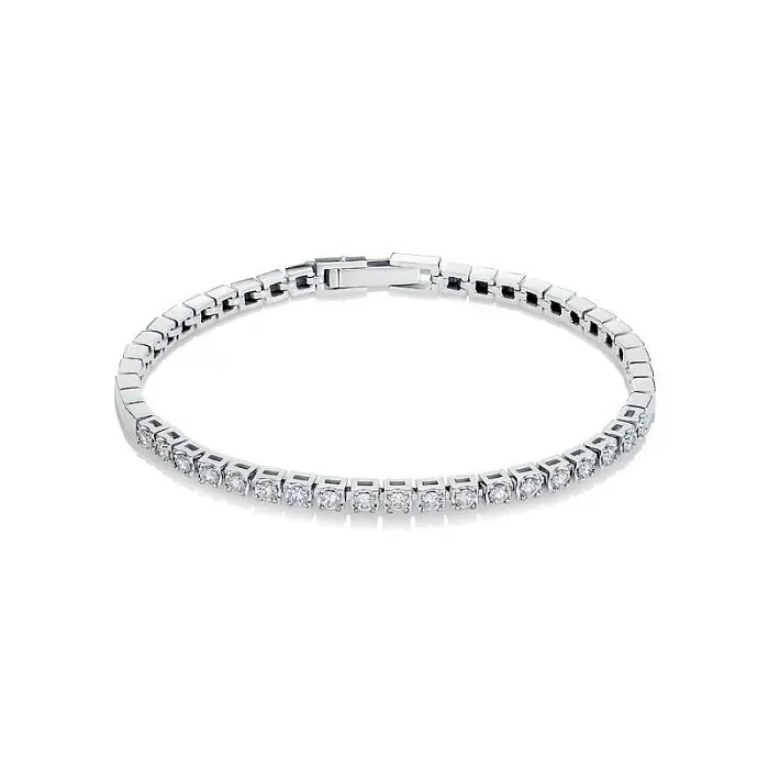 Браслет декоративный из белого золота