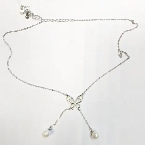 Цепь колье из серебра