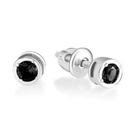 Серьги пуссеты из серебра