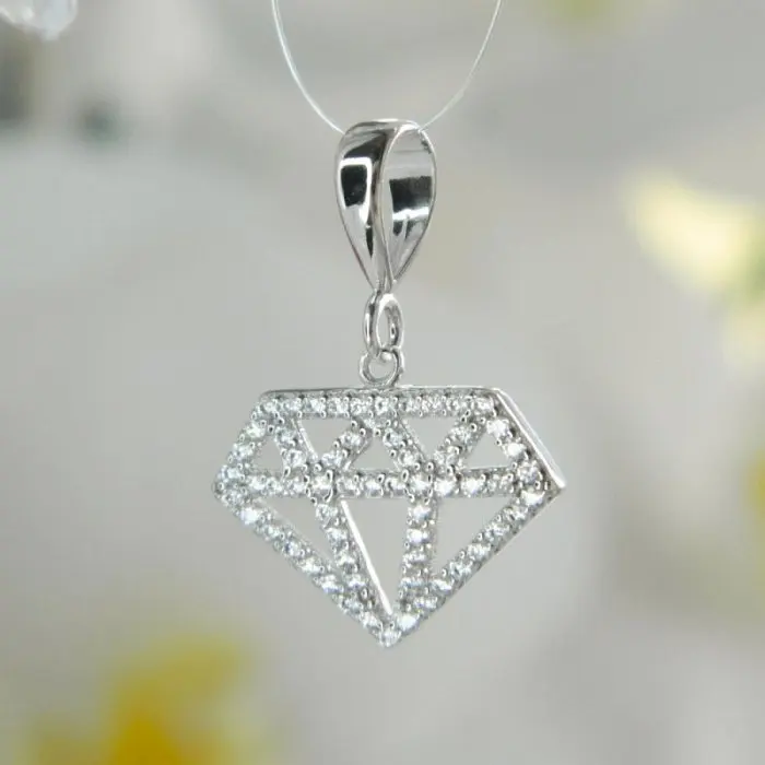 Подвеска декоративная из серебра