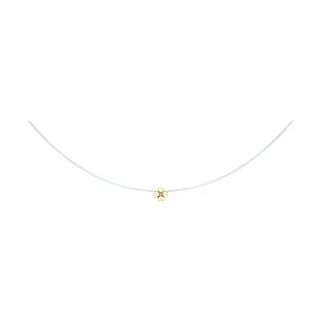 Цепь шнурок из красного золота