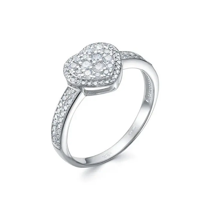 Кольцо декоративное из белого золота Кольцо декоративное из белого золота