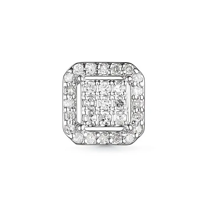 Подвеска бегунок из комбинированного золота вид 1