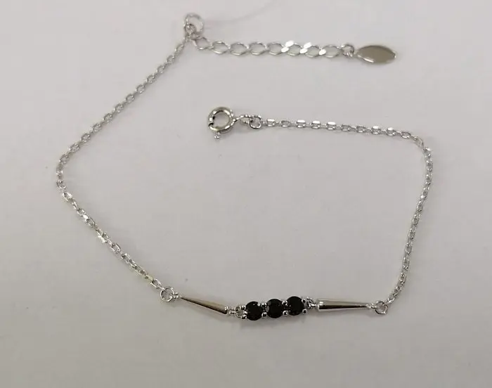 Браслет декоративный из серебра