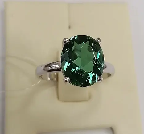 Кольцо декоративное из серебра