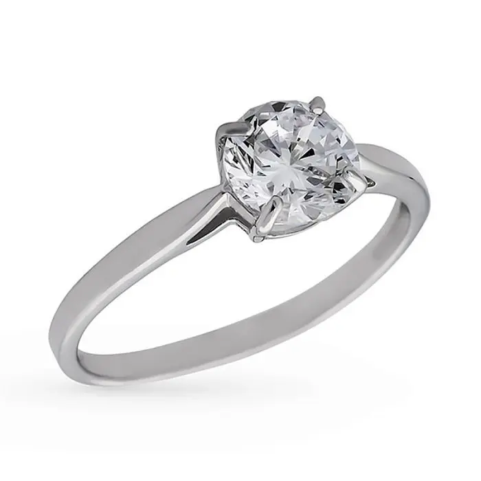 Кольцо декоративное из серебра