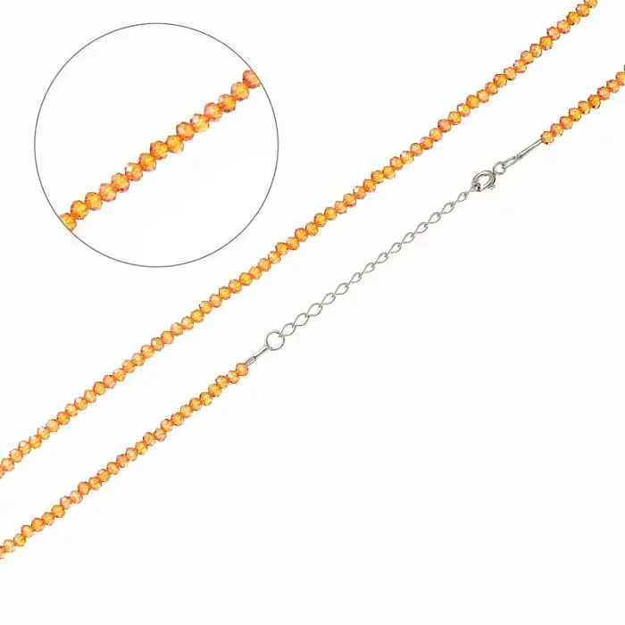 Цепь колье из серебра