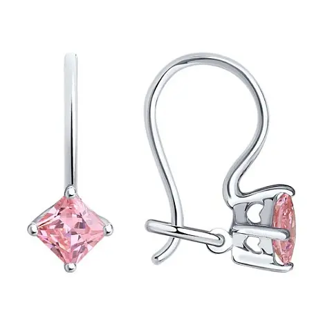 Серьги детские из серебра