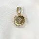 Подвеска декоративная из комбинированного золота