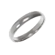 Кольцо обручальное из серебра