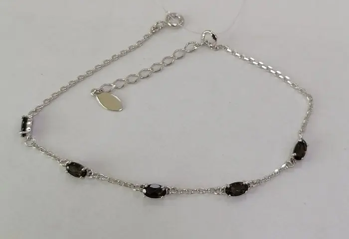 Браслет декоративный из серебра