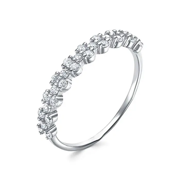 Кольцо декоративное из серебра