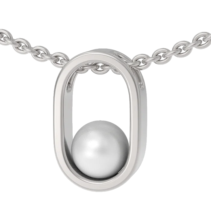 Подвеска бегунок из серебра