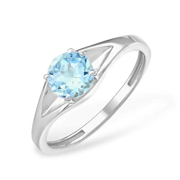 Кольцо декоративное из серебра