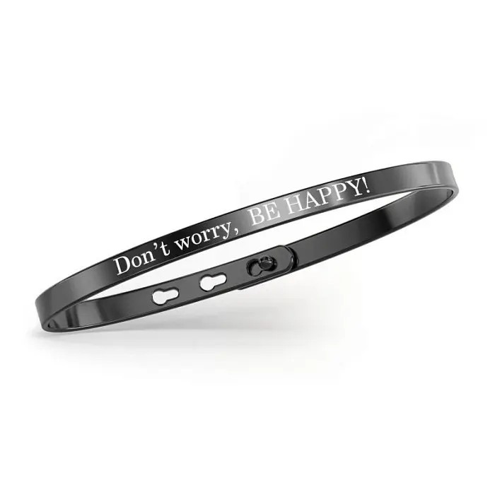 Браслет жесткий из серебра