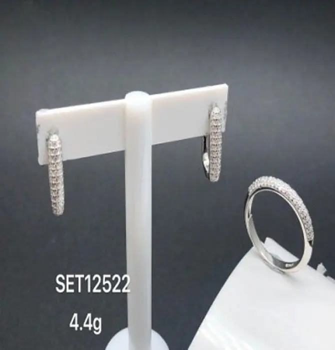 Кольцо декоративное из серебра